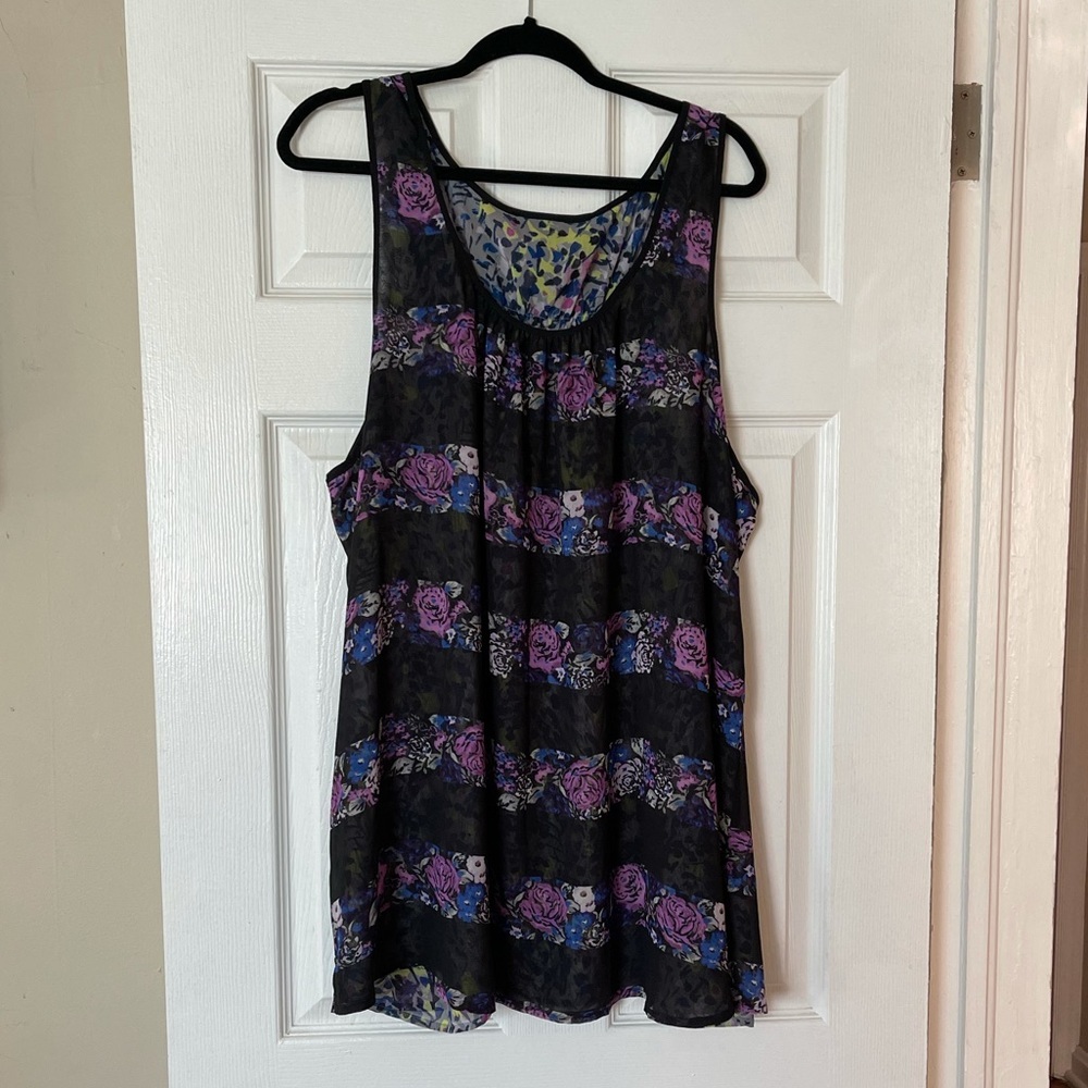 NWOT - LYS Reversible Tank Top - Size 2X - Picture 3 of 12
